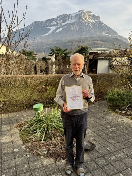 Fredy Nussbaumer, 60-jähriges Jubiläum